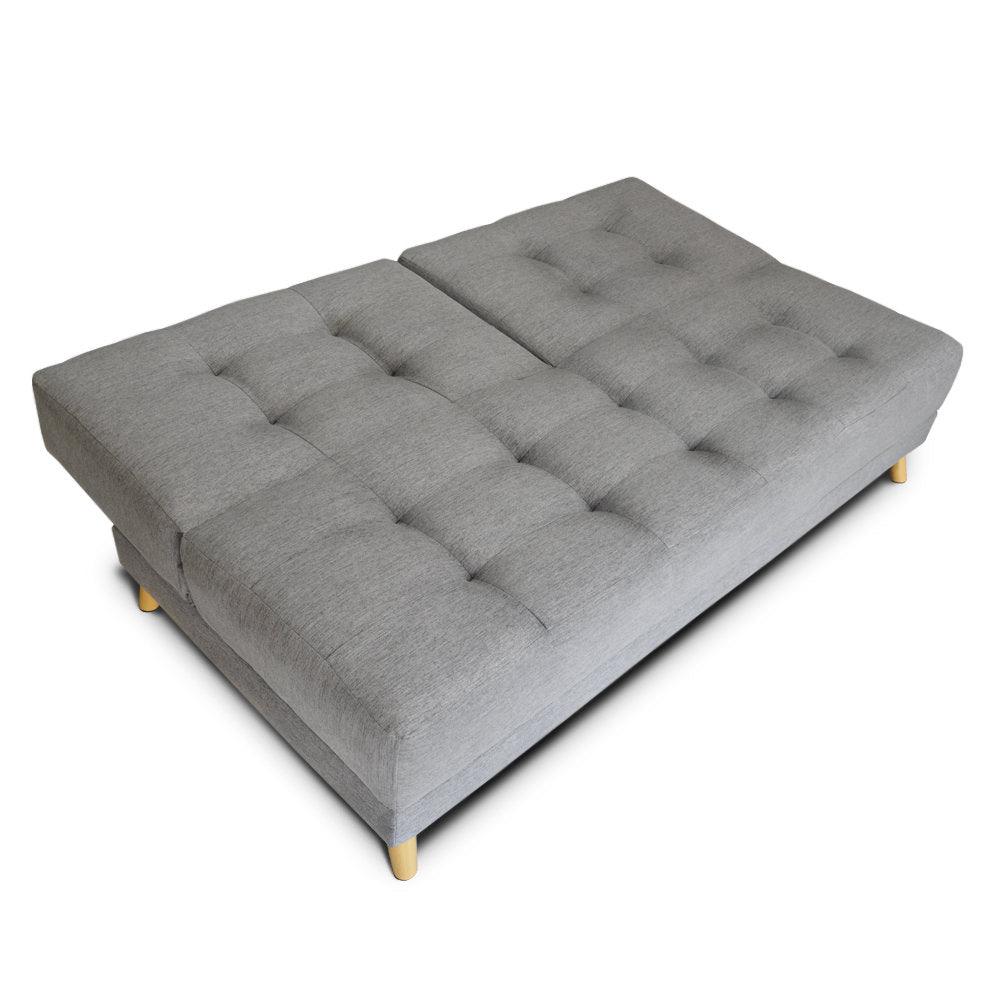 Sofacama Cavalli Clic Clac Multifuncional Gris - VIRTUAL MUEBLES