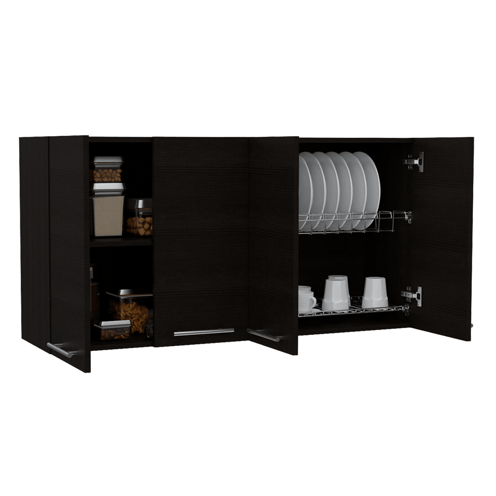 Gabinete Superior Frello color Wengue Para Cocina.