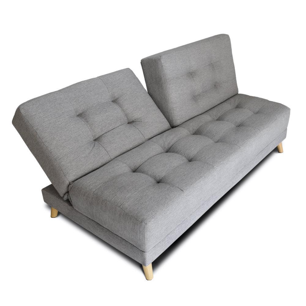 Sofacama Cavalli Clic Clac Multifuncional Gris - VIRTUAL MUEBLES