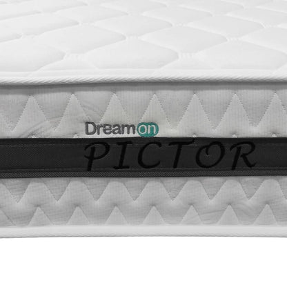 Colchón Con Base Dreamon Pictor Semidoble Firme - VIRTUAL MUEBLES