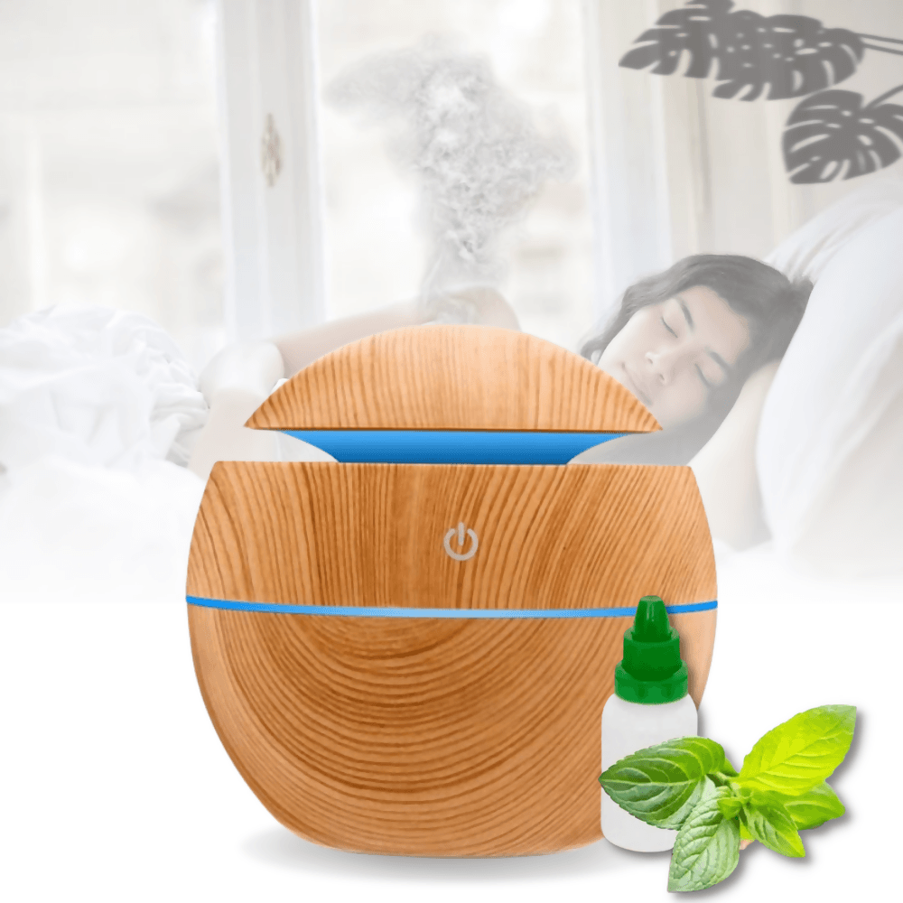 Humidificador Led + Esencia Difusor De Aromas Usb 7 Colores - VIRTUAL MUEBLES