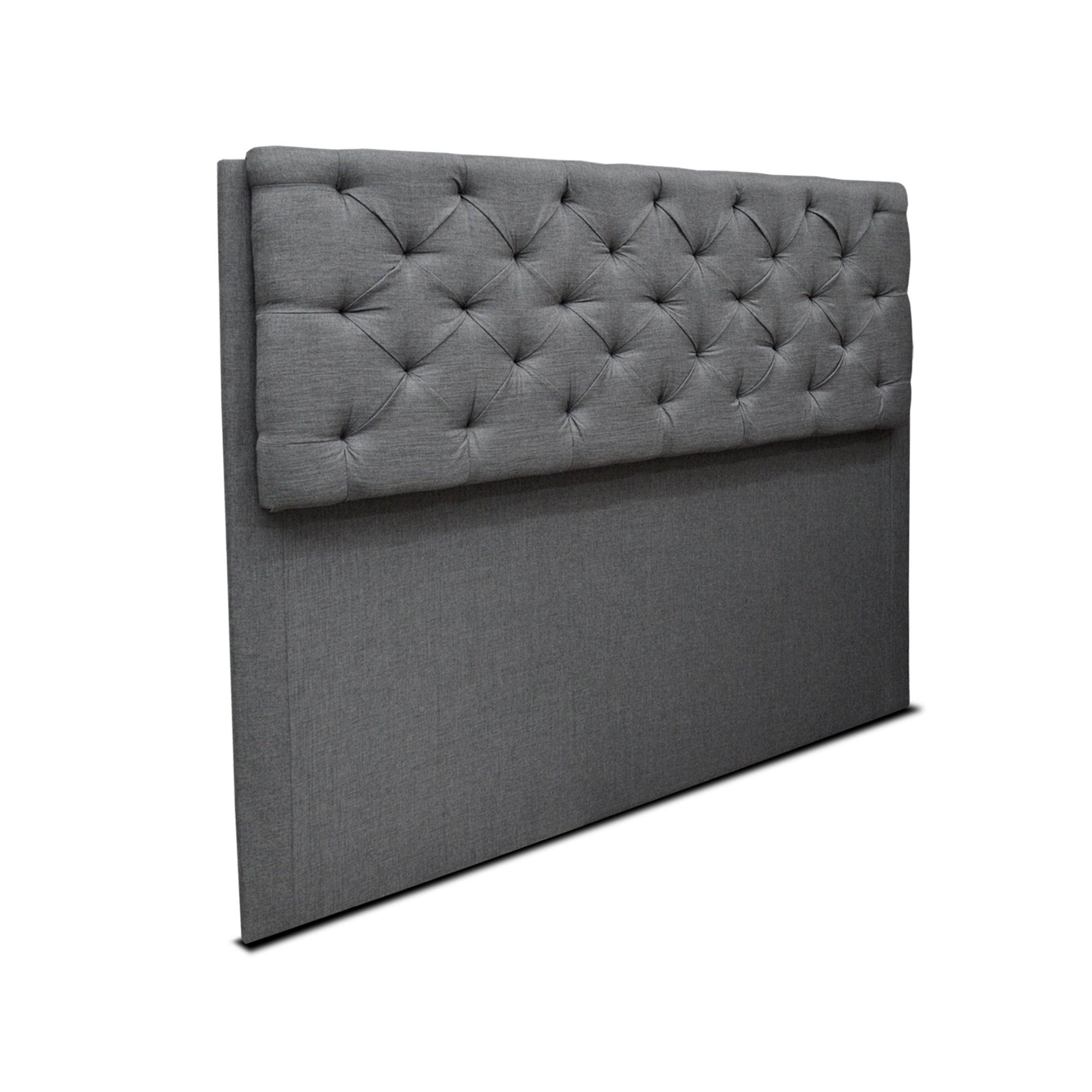 Cabecero Dreamer de piso gris 120 cm - VIRTUAL MUEBLES