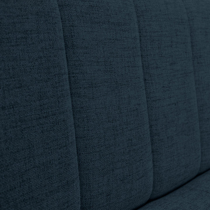 Sofa Cama 3 Puestos Dominic Tela Poliester Plomo - VIRTUAL MUEBLES