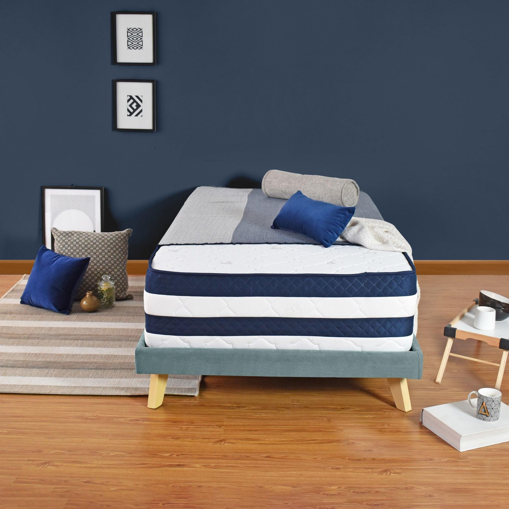 Colchon Venecia Sencillo 100 cm x 190 cm - Blanco - VIRTUAL MUEBLES