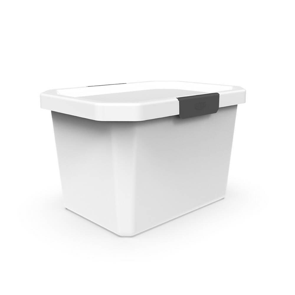 Recipiente con broches Estrabox 20L Blanco-Congelacion - VIRTUAL MUEBLES