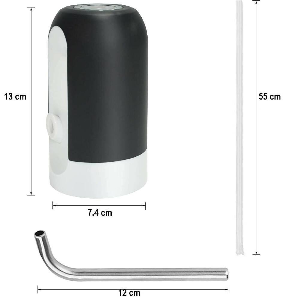 Dispensador De Agua Eléctrico Recargable USB Bomba Universal - VIRTUAL MUEBLES