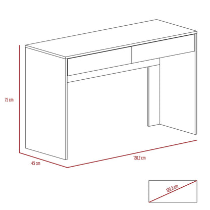 Combo de Oficina, Nieve, Incluye Escritorio y Silla de Escritorio, Blanco - VIRTUAL MUEBLES