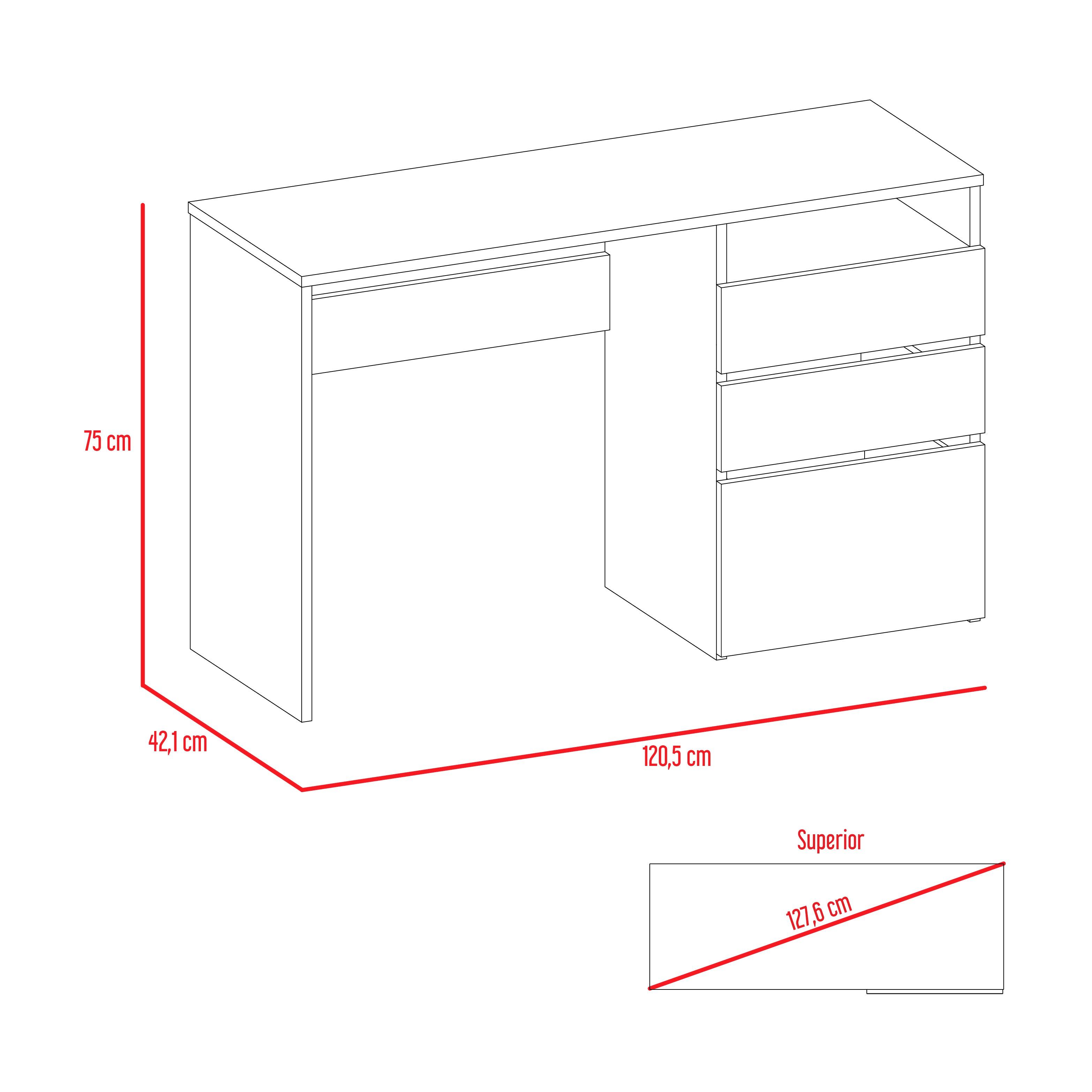 Combo para Oficina Ersa, incluye Escritorio y Silla.