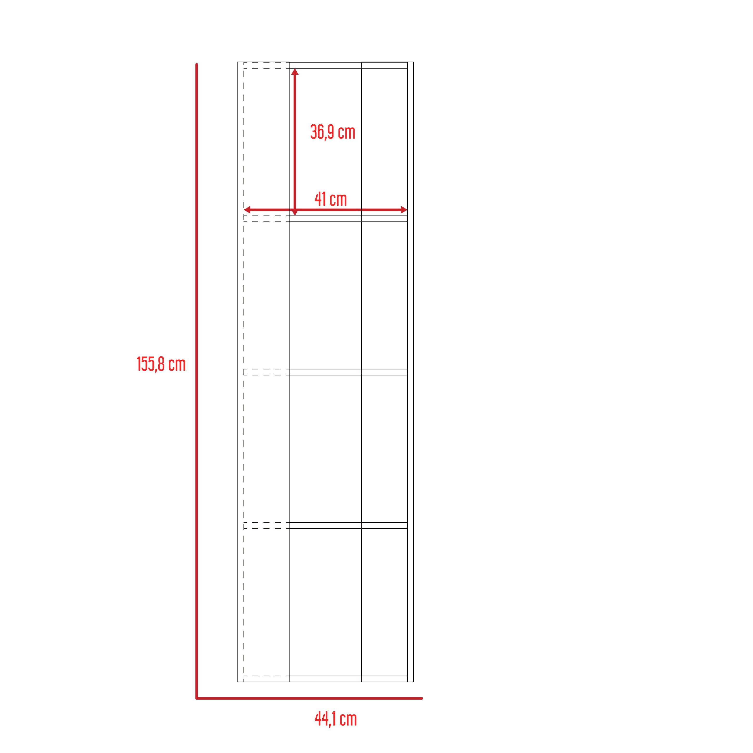 Mueble Esquinero Laurel color Wengue para Baño.