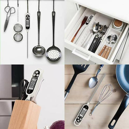 Termómetro Digital De Cocina Alimentos BBQ Carne Punzón Medidor Temperatura