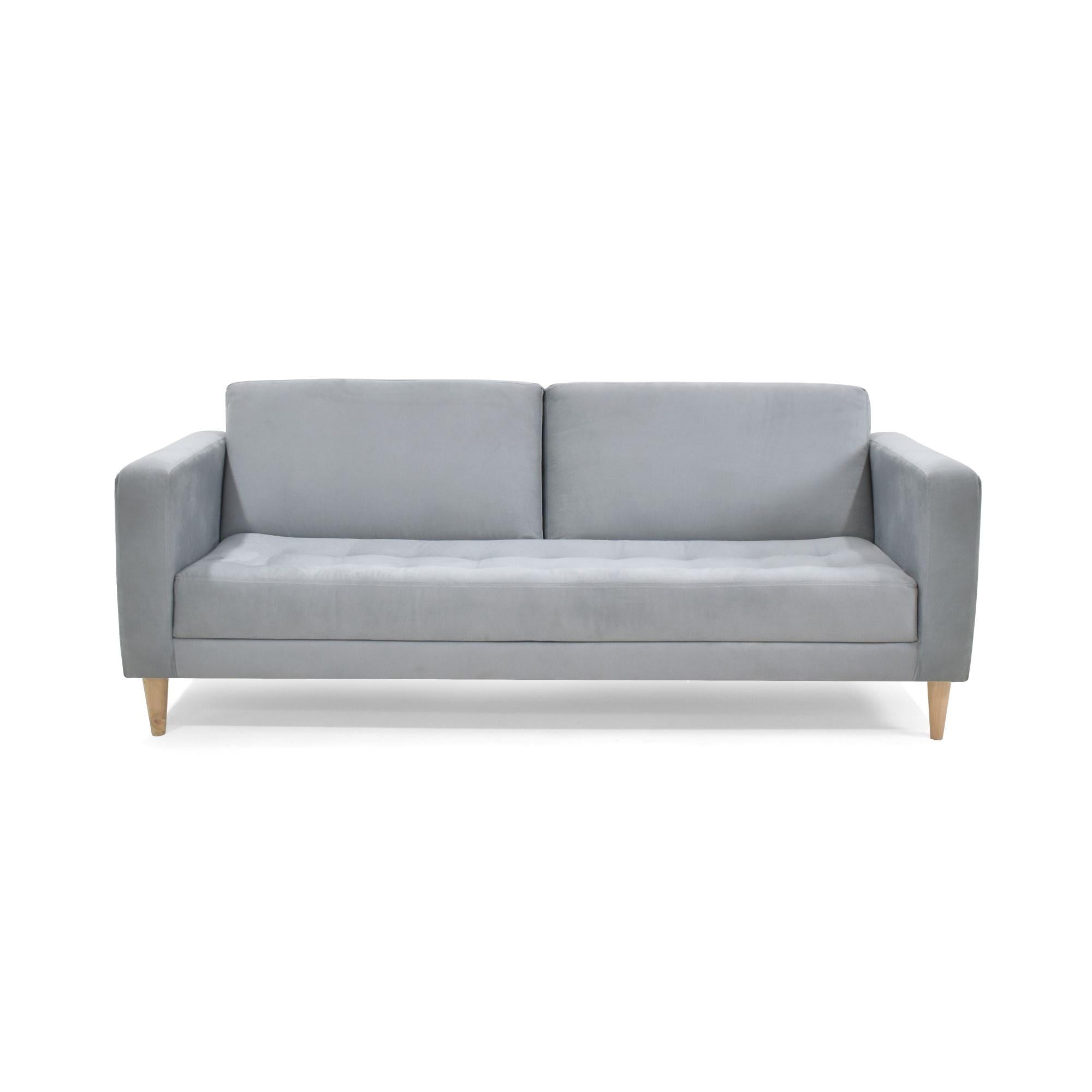 Sofa Cama Babilonia Tela Plata