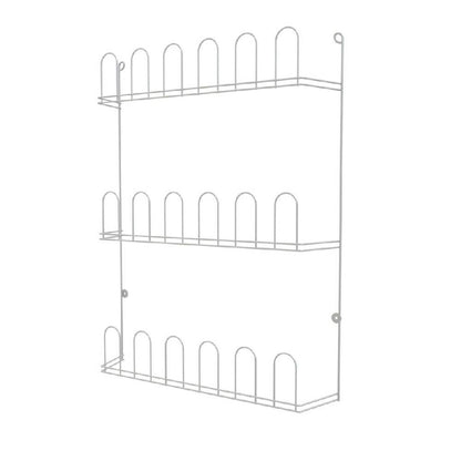 Zapatero pared 9 pares blanco - VIRTUAL MUEBLES