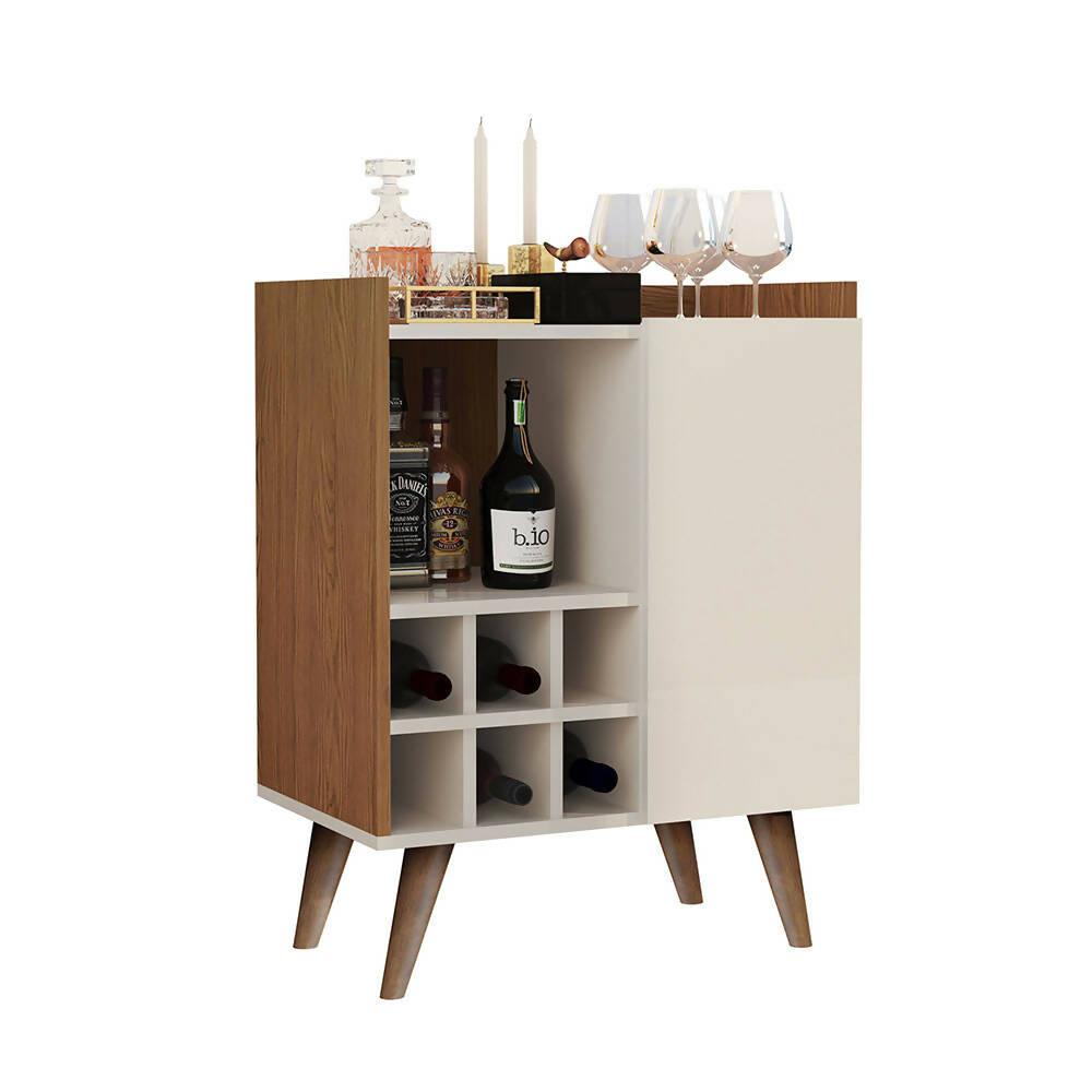 Bar Manhattan Natural Blanco Apagado - VIRTUAL MUEBLES