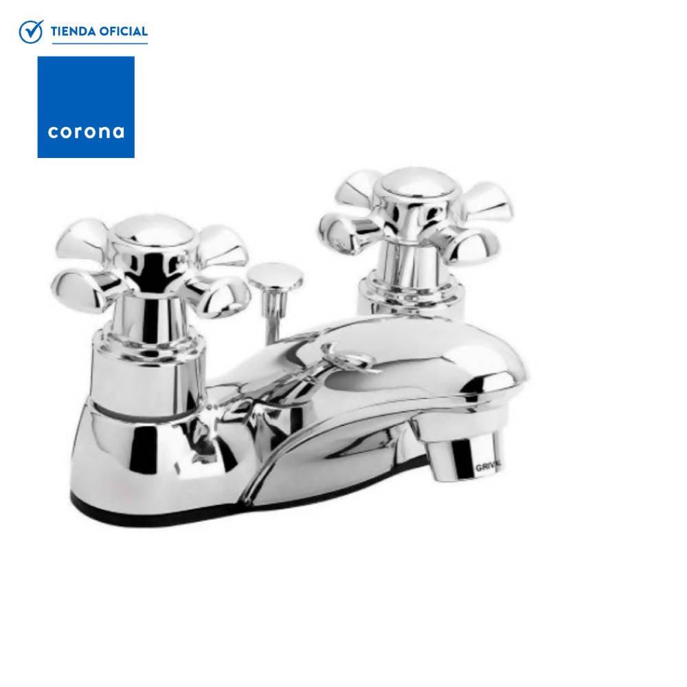 Grifería Lavamanos Grival 4 Pulgadas Cruceta Balta - VIRTUAL MUEBLES