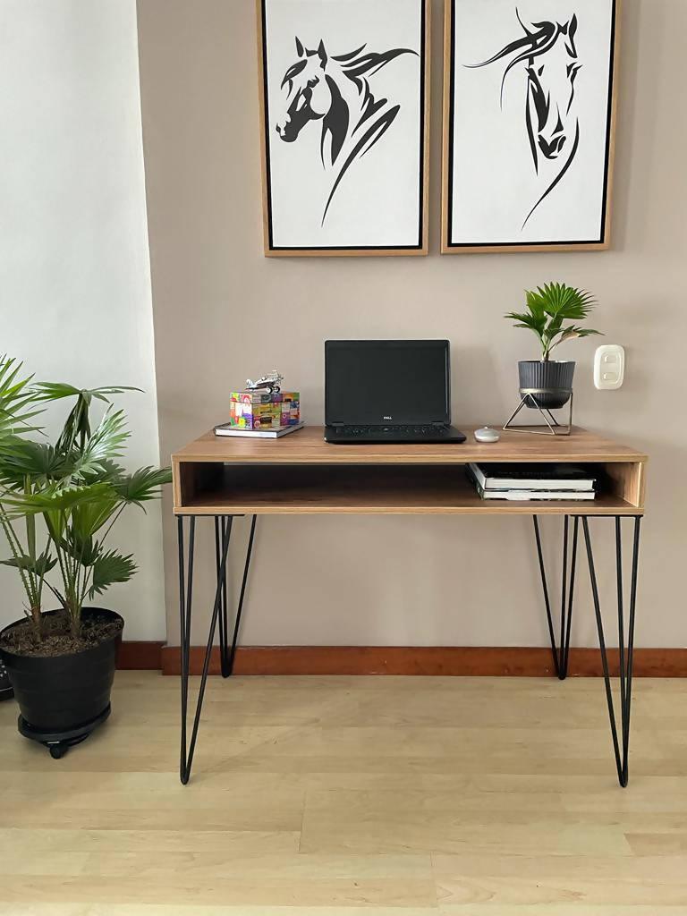 Escritorio Mark Oscuro - VIRTUAL MUEBLES