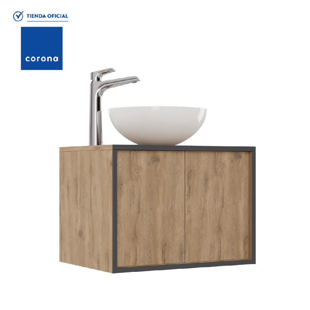 Mueble Lisboa Plus 60 cm Elevado con Lavamanos Spazio - VIRTUAL MUEBLES