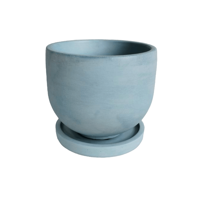 Matera María de Cemento 12.5x15 cm Azul Petróleo - VIRTUAL MUEBLES