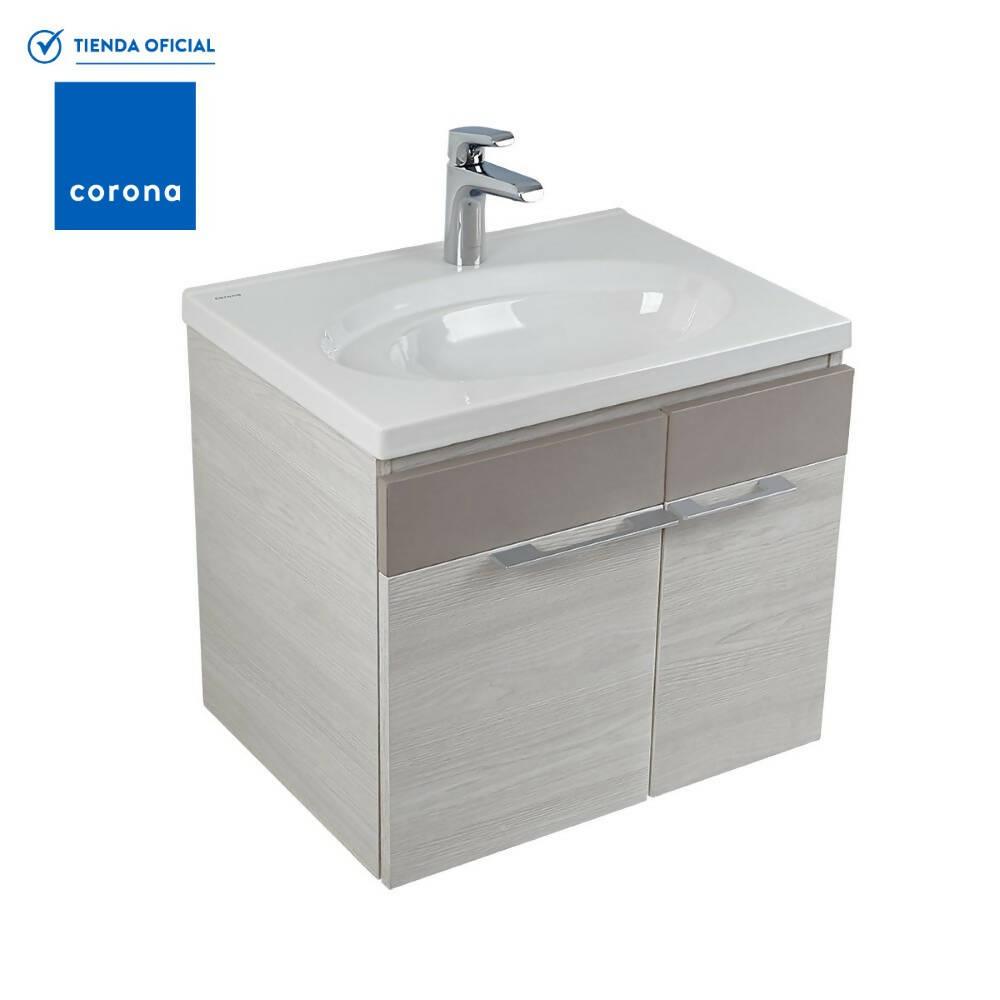 Mueble Corona Elipse Plus 60 Cm Con Lavamanos - VIRTUAL MUEBLES