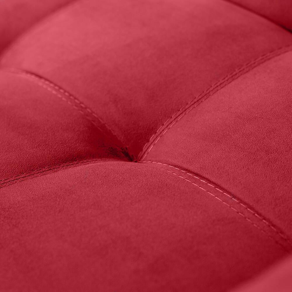 Sofacama Martins 5 Posiciones Tela Rojo - VIRTUAL MUEBLES