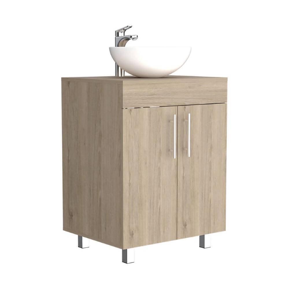 Mueble Corona Sorrento Rovere 60 Cm Con Lavamanos Manantial - VIRTUAL MUEBLES