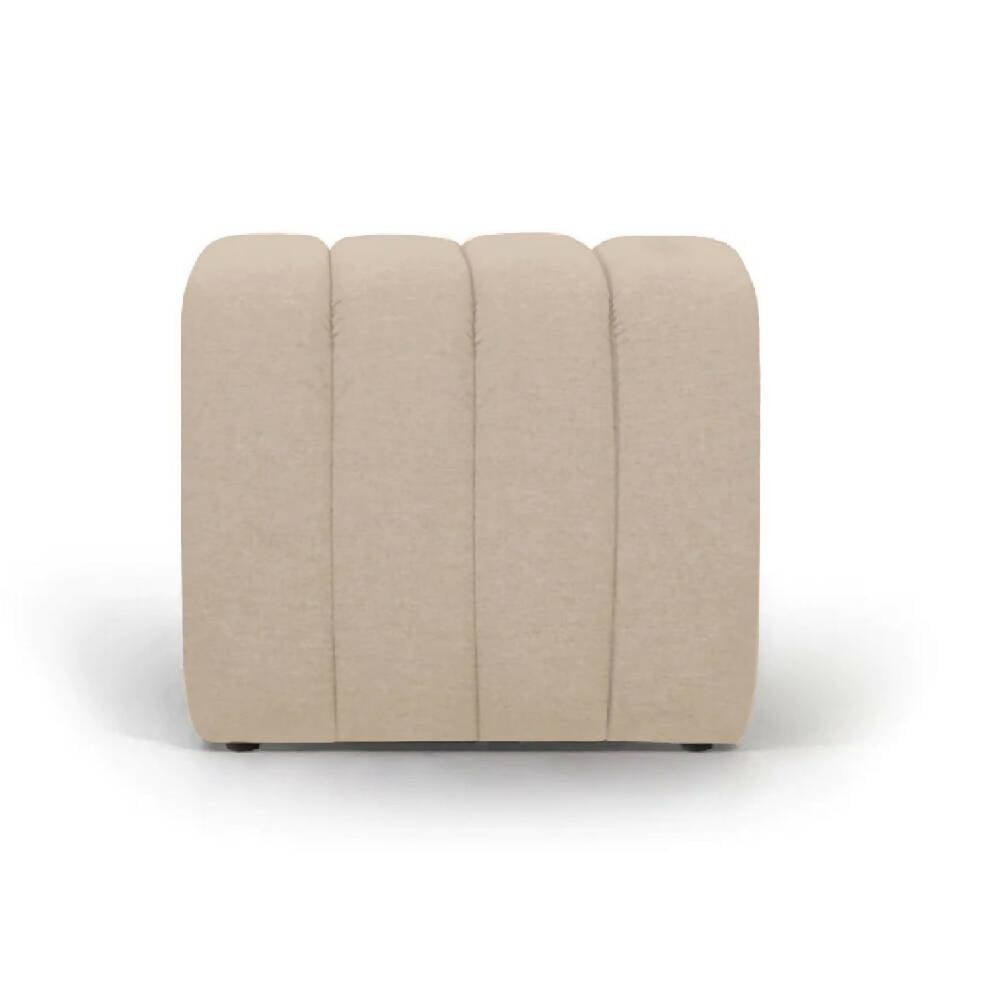 Puff Auxiliar Boston 55x55 - Beige