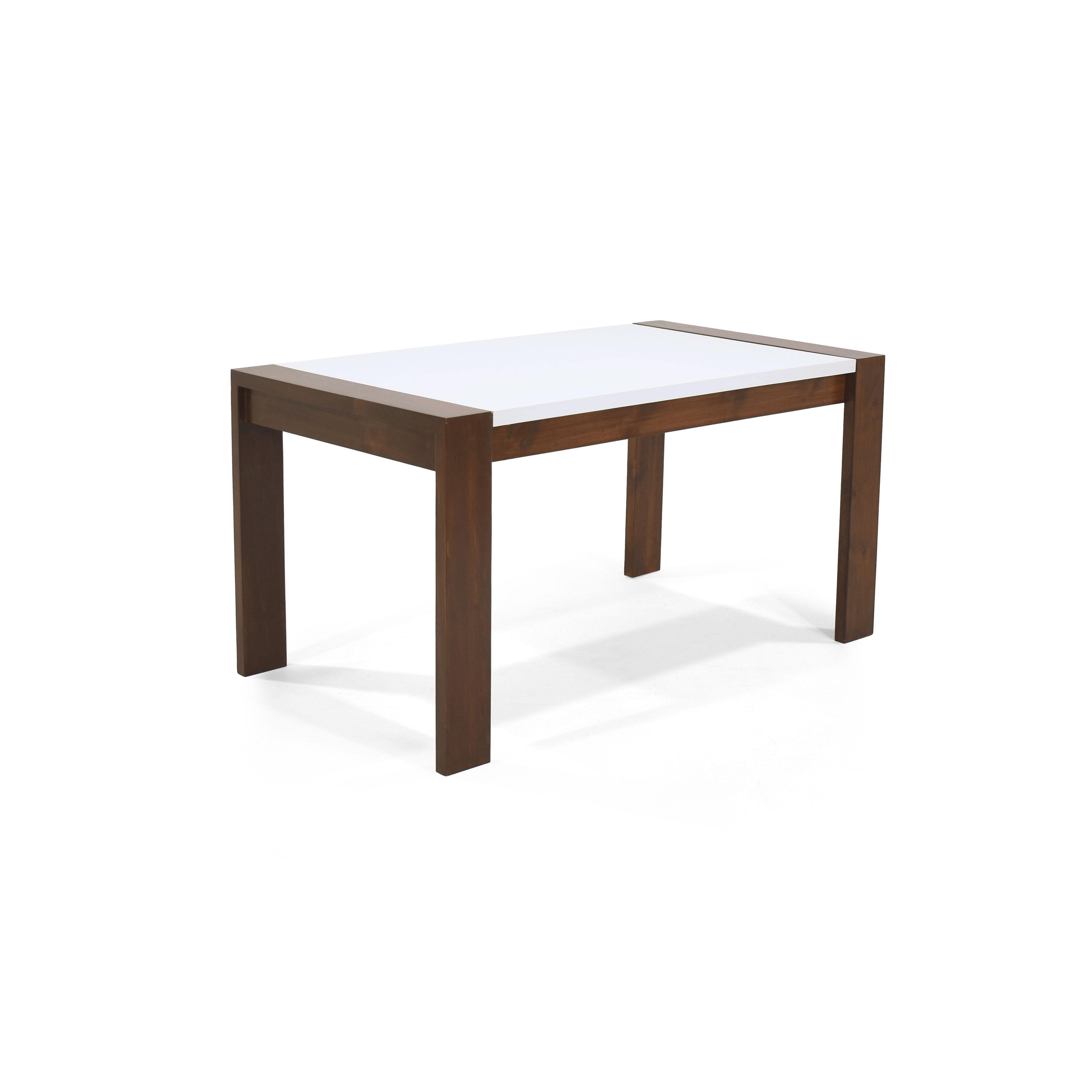 Comedor Arkansas 6 Puestos Sillas Sevilla Tela Trigo