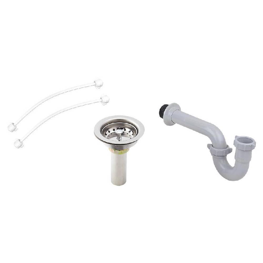 KIT Grival Canastilla + Sifón En P + 2 Griflex Cross - VIRTUAL MUEBLES
