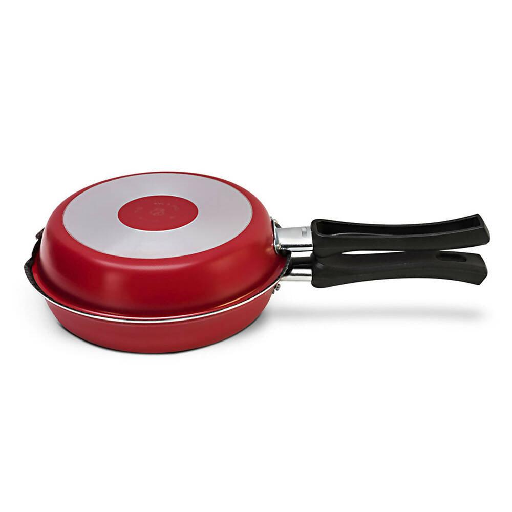 Sartén Doble Red 18 cm Rojo - VIRTUAL MUEBLES