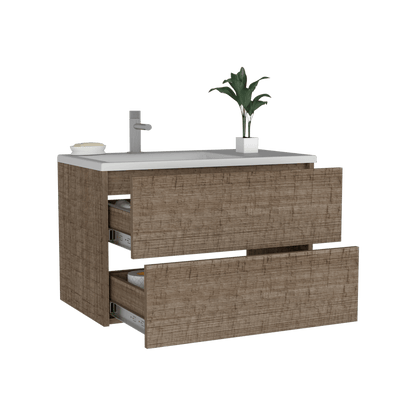 Mueble Lavamanos Nobú color Olmo para Baño.