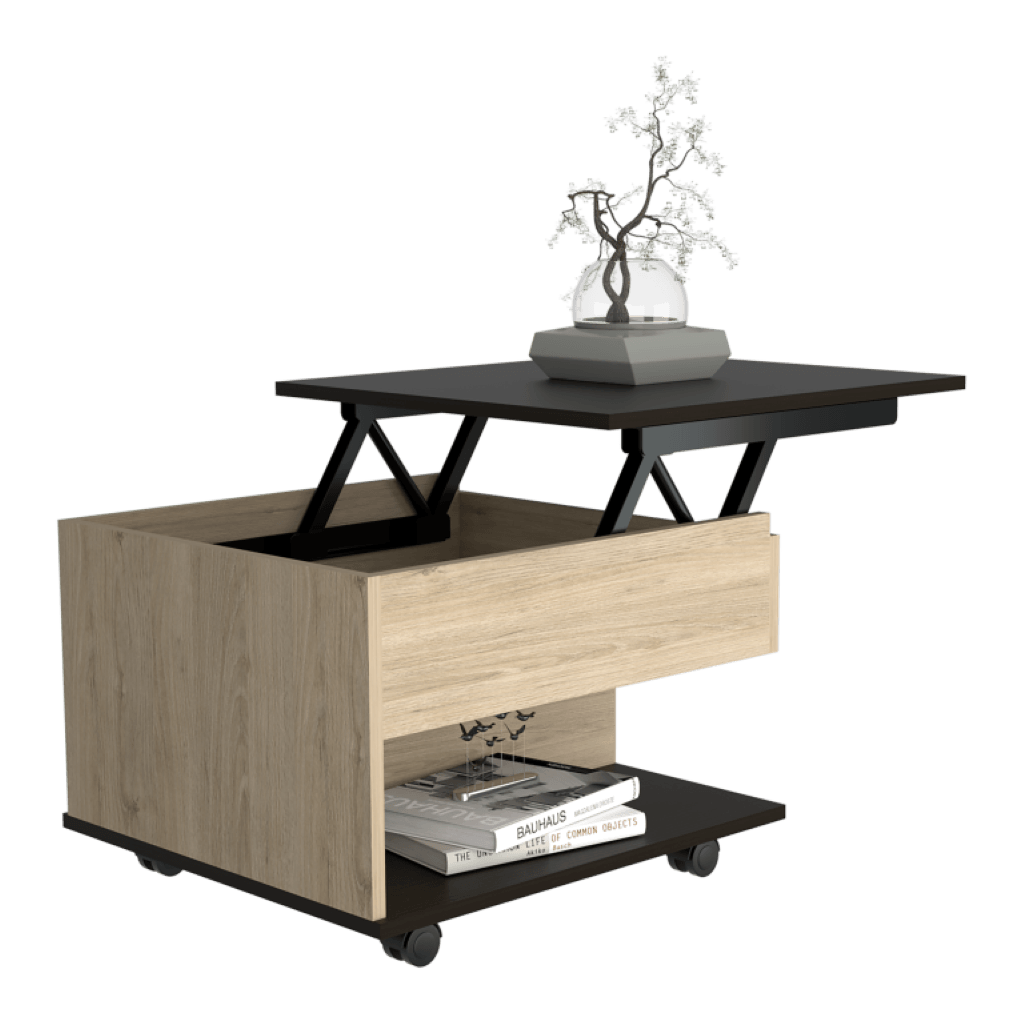 Combo para Sala de Estar Paris, incluye Panel de TV y Mesa de Centro.