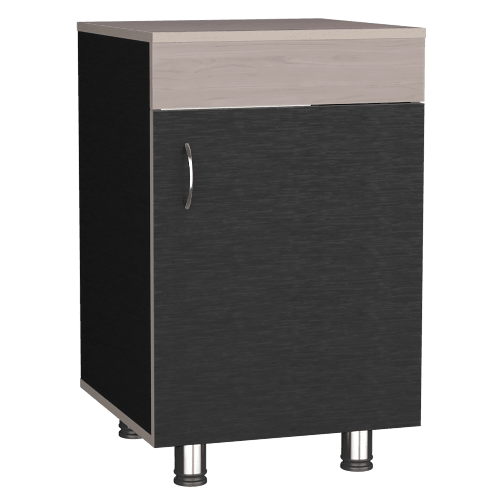 Mueble Lavamanos Coralyn, Wengue y Nacar, con Amplio Espacio de Almacenamiento - VIRTUAL MUEBLES