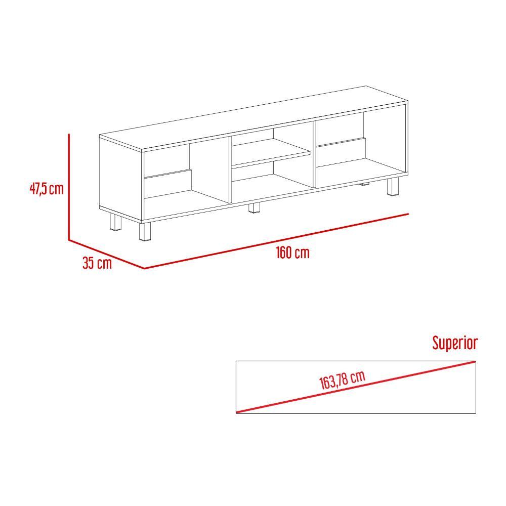 Combo para Habitación Nizki, incluye Closet y mesa para TV.