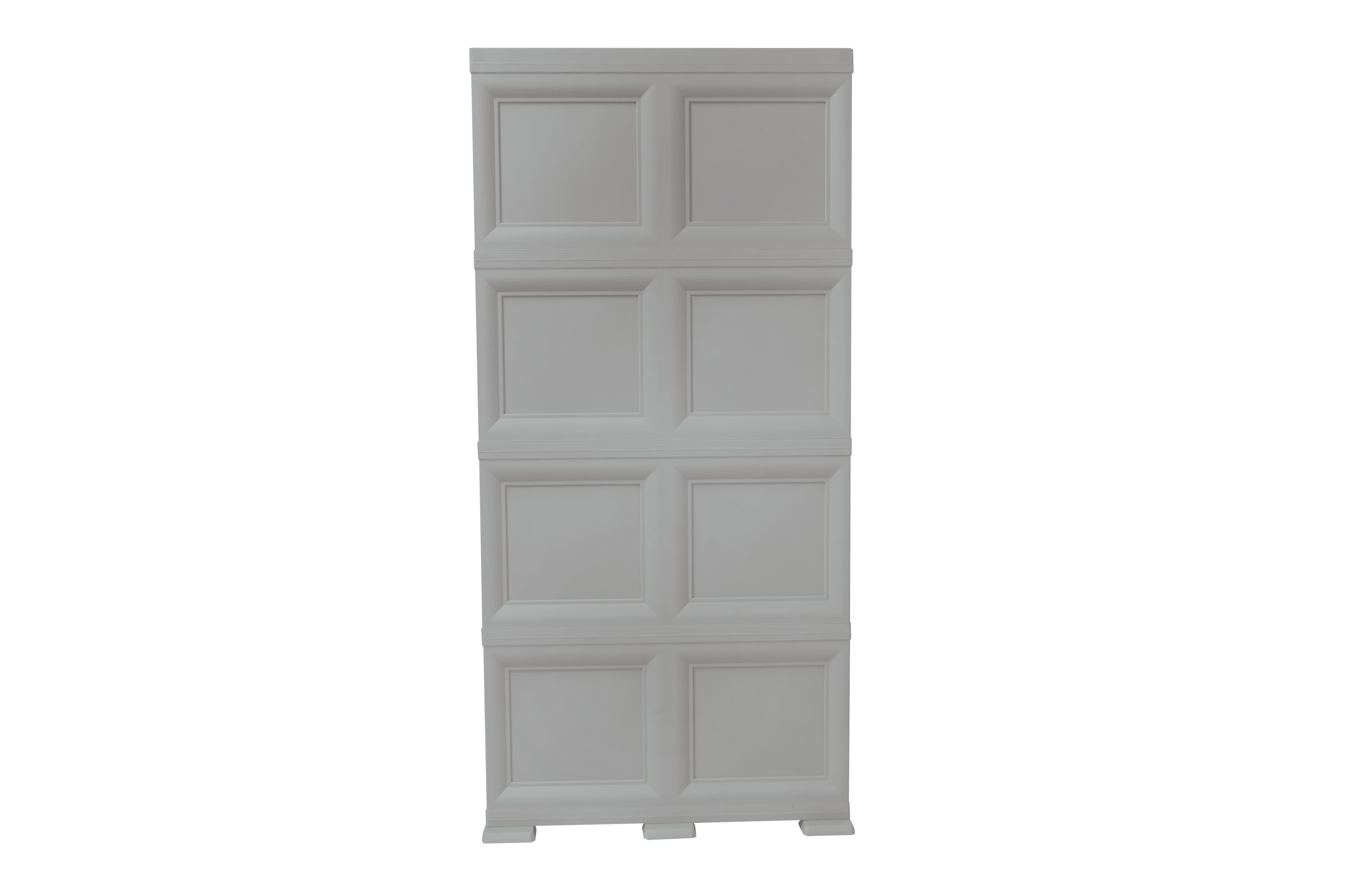 Mueble Organizador Elegance Liso Da Vinci color Gris para Habitación.