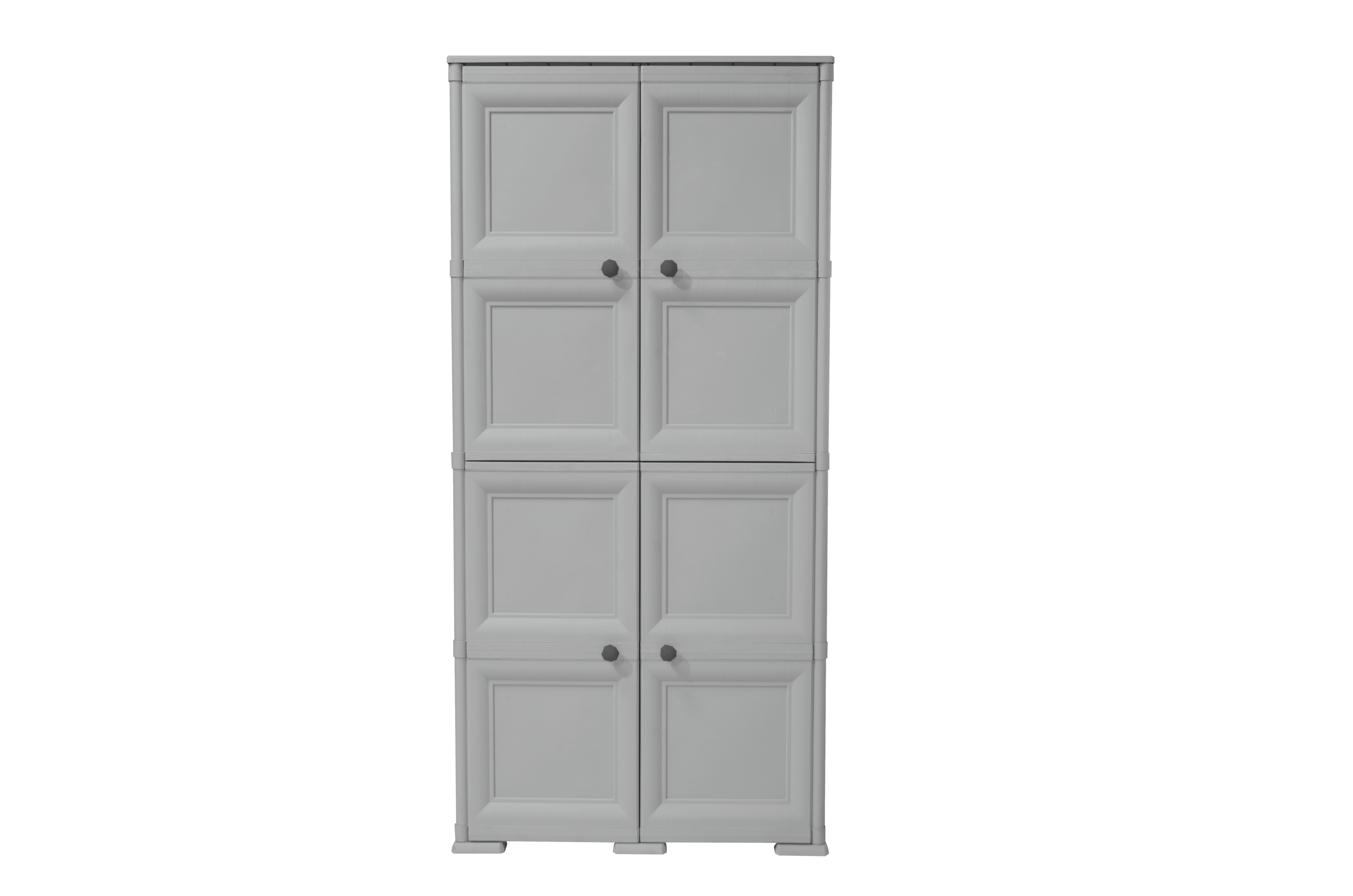 Mueble Organizador Elegance Liso Da Vinci color Gris para Habitación.