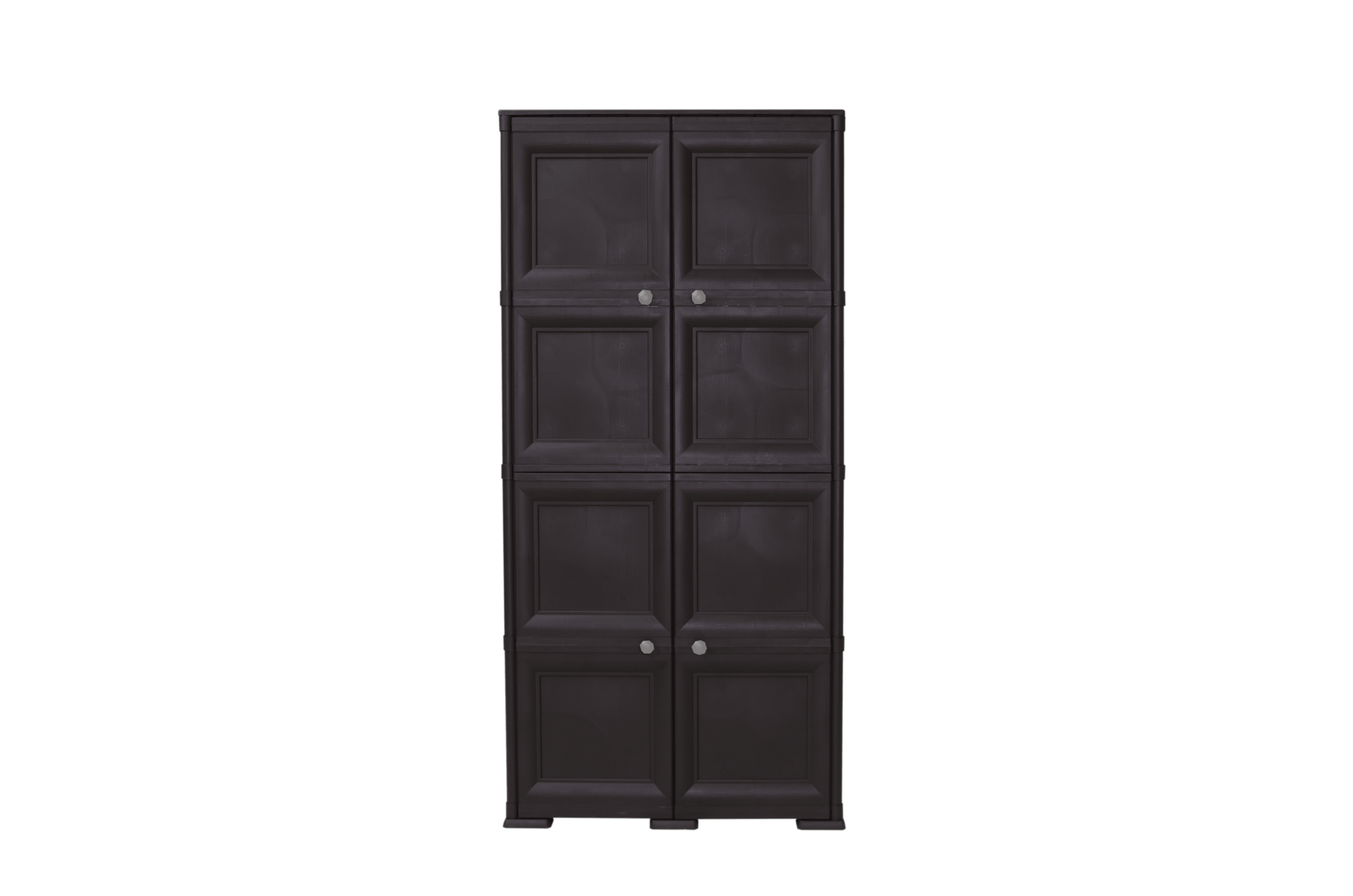 Mueble Organizador Elegance Liso Da Vinci color Wengue para Habitación.