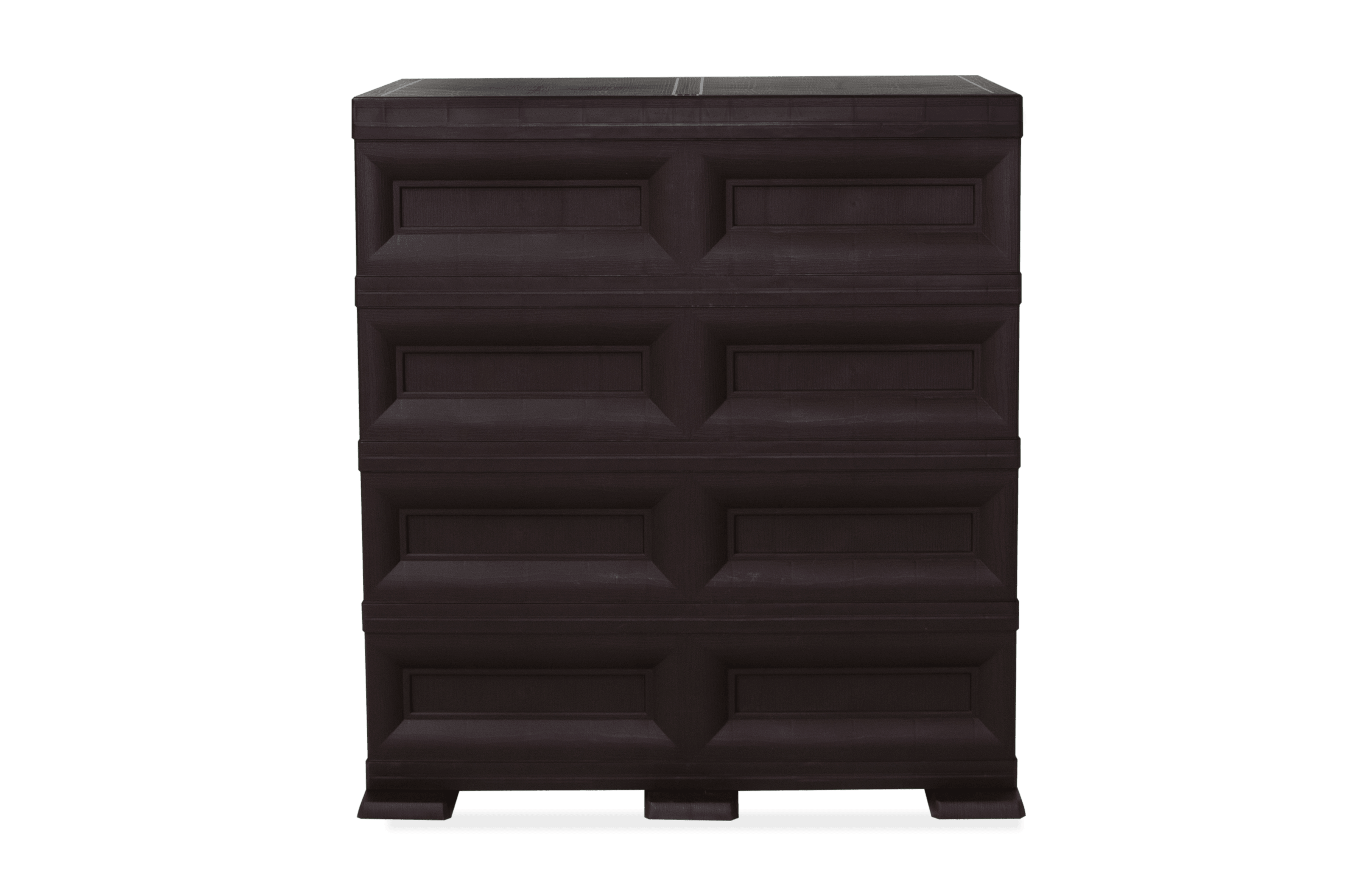 Mueble Organizador Elegance Dali color Wengue para Habitación.