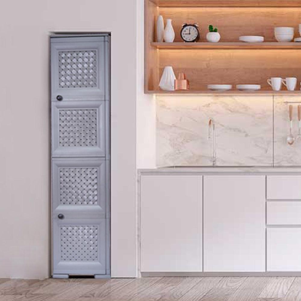 Mueble Organizador Elegance Liso Monet, Blanco Perla, con Dos