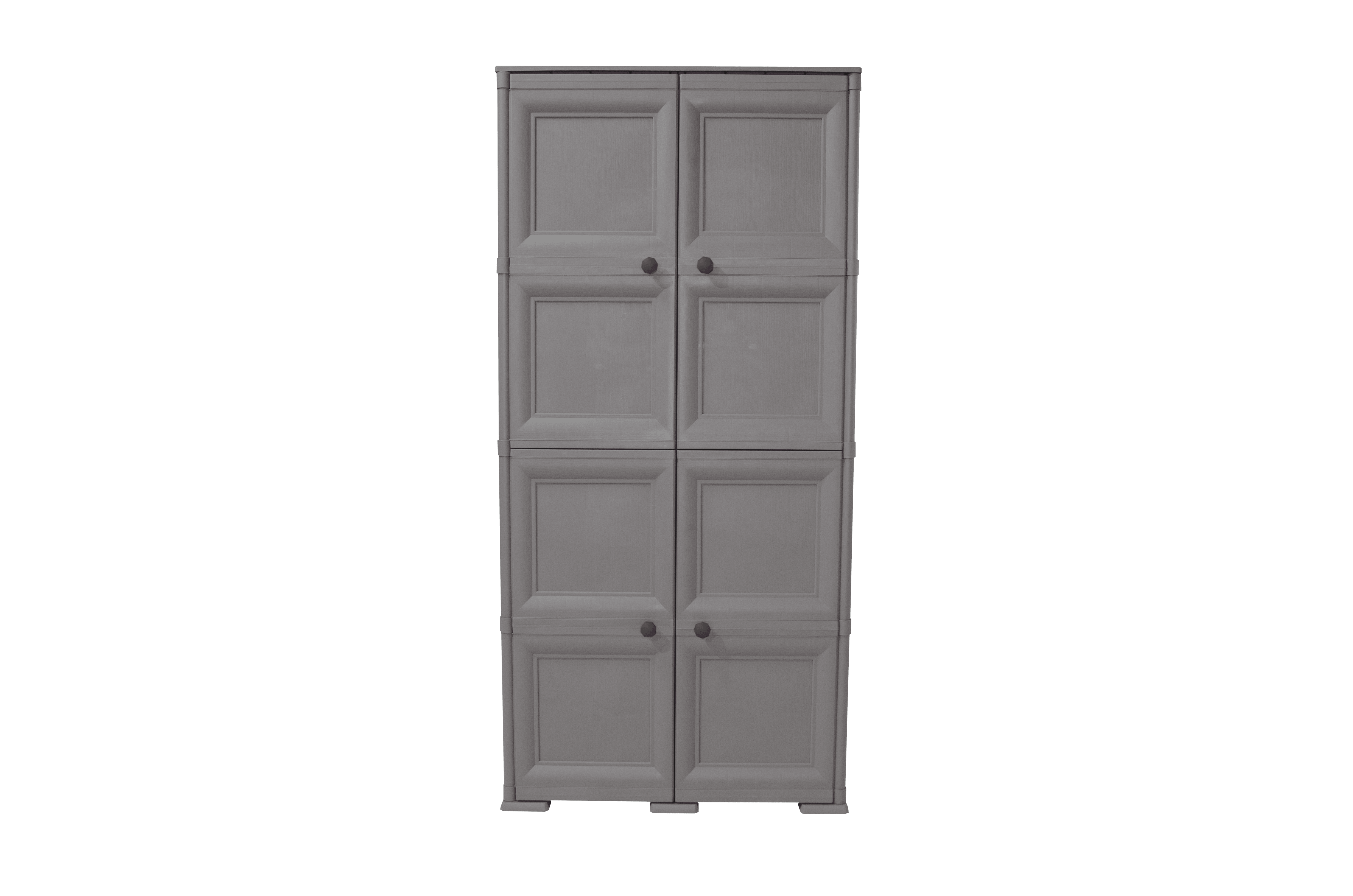 Mueble Organizador Elegance Liso Da Vinci color Cocoa para Habitación.