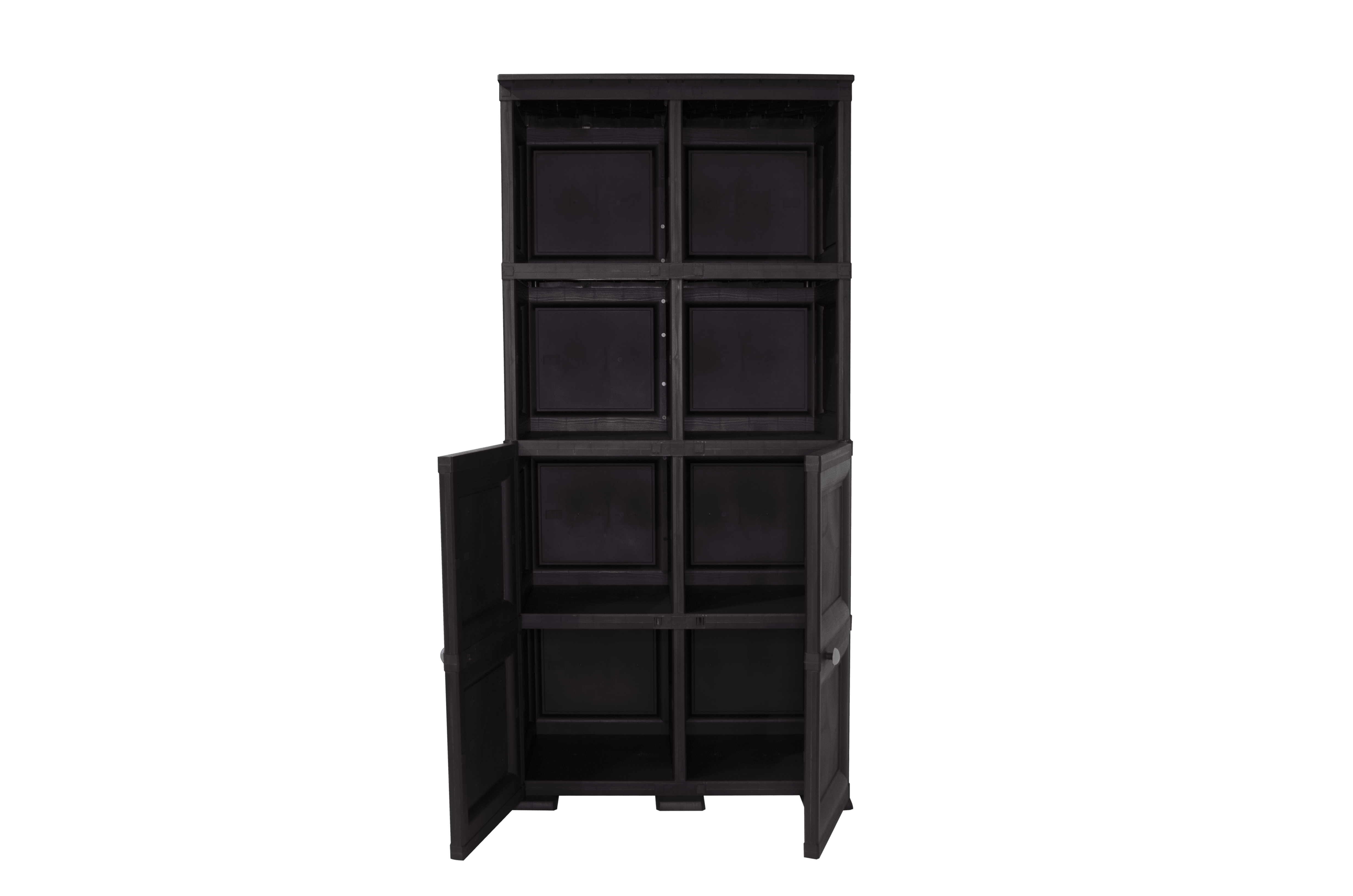 Mueble Organizador Elegance Liso Monet, Blanco Perla, con Dos Puertas -  VIRTUAL MUEBLES