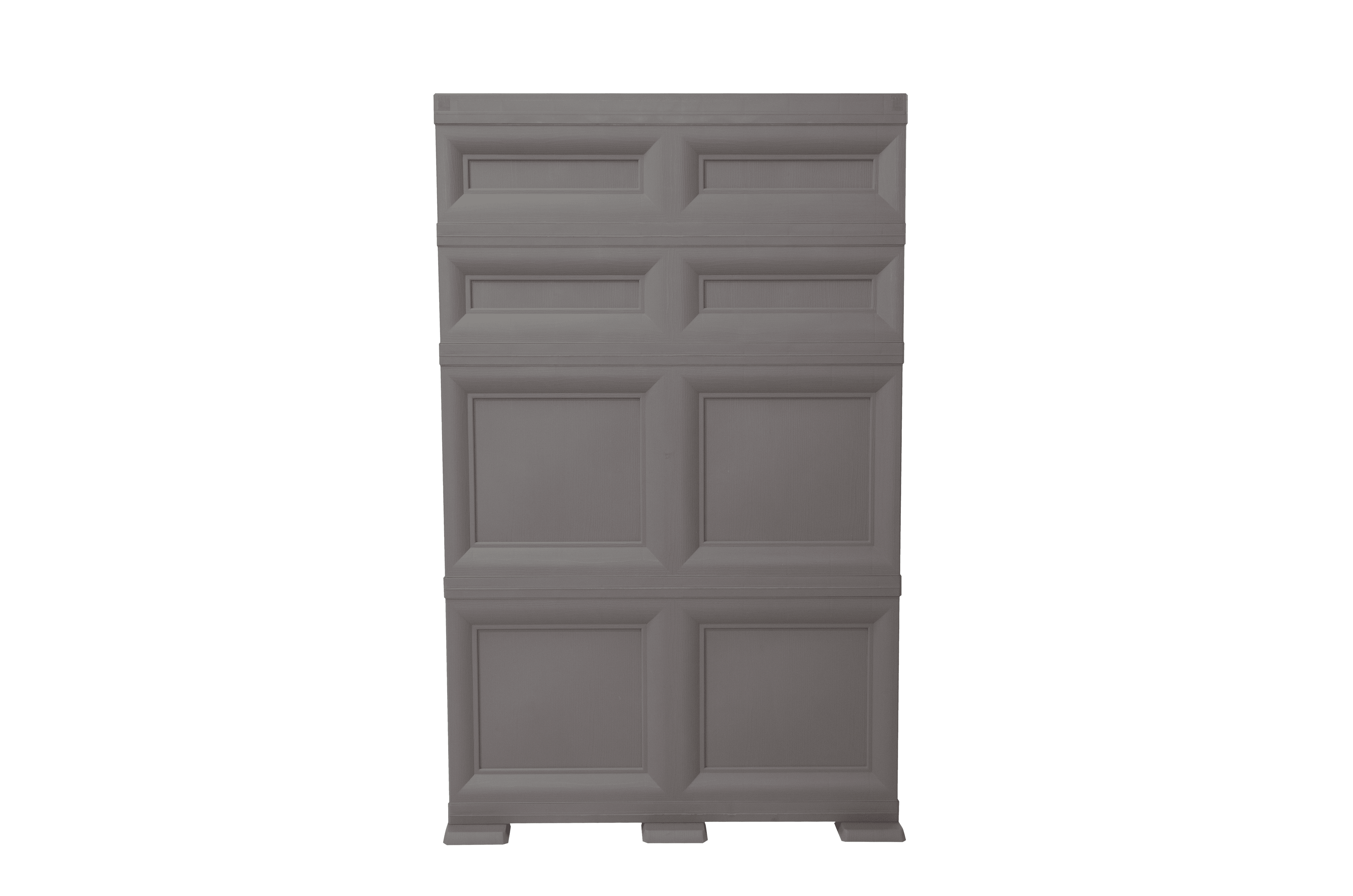 Mueble Organizador Elegance Picasso color Cocoa para Habitación.