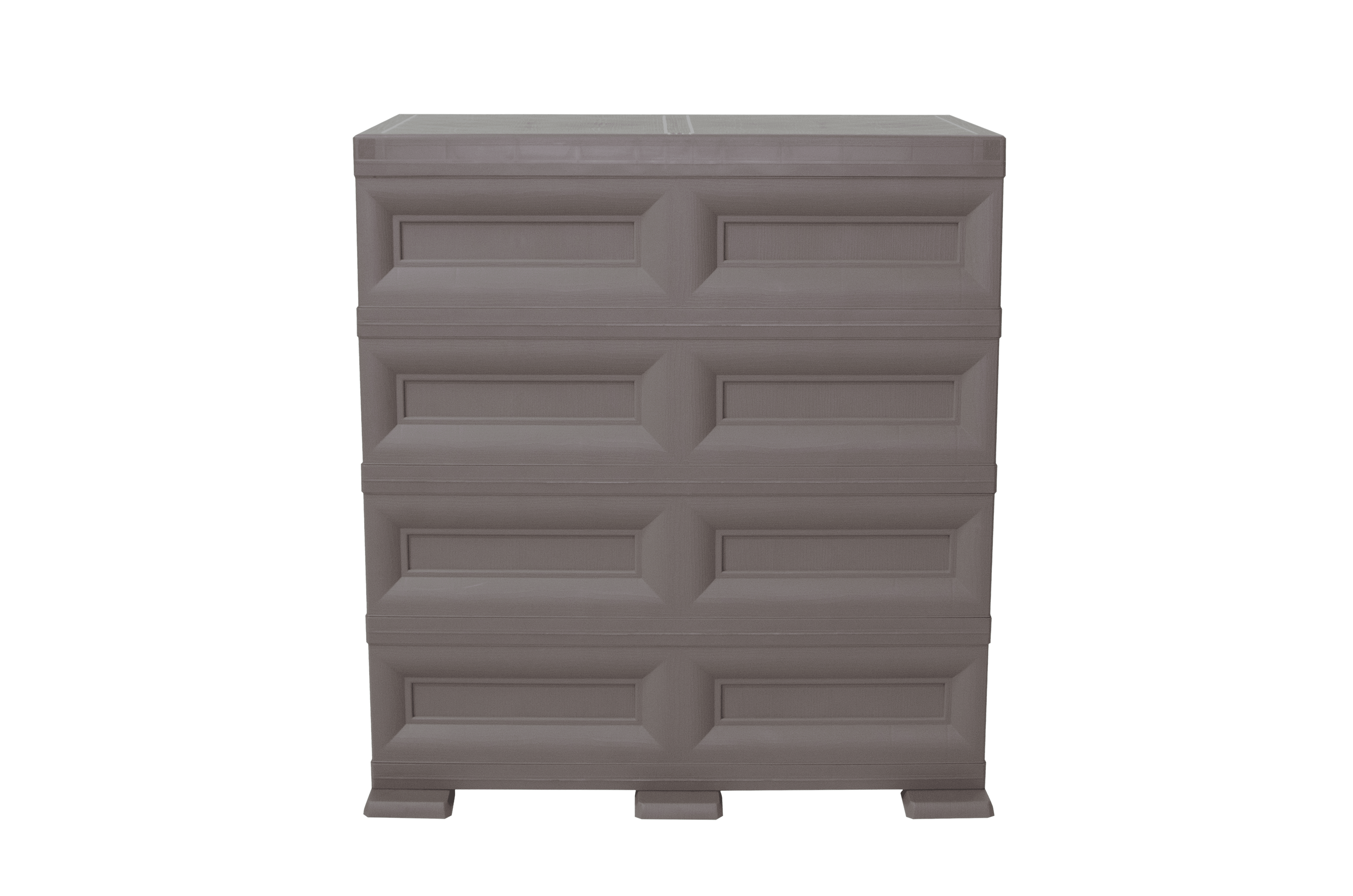 Mueble Organizador Elegance Van Gogh color Cocoa para Habitación.
