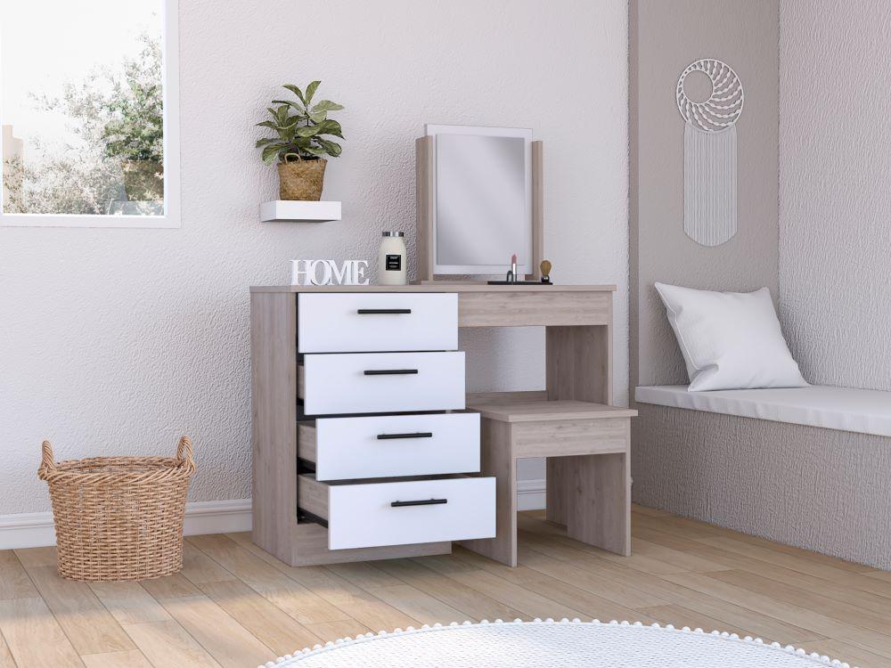 Mobipar Muebles - El mueble #tocador ideal para Tu #hogar o #negocio te lo  fabricamos a medida en el color que más te guste: blanco, wengue o beige.  👉Consultas y pedidos al