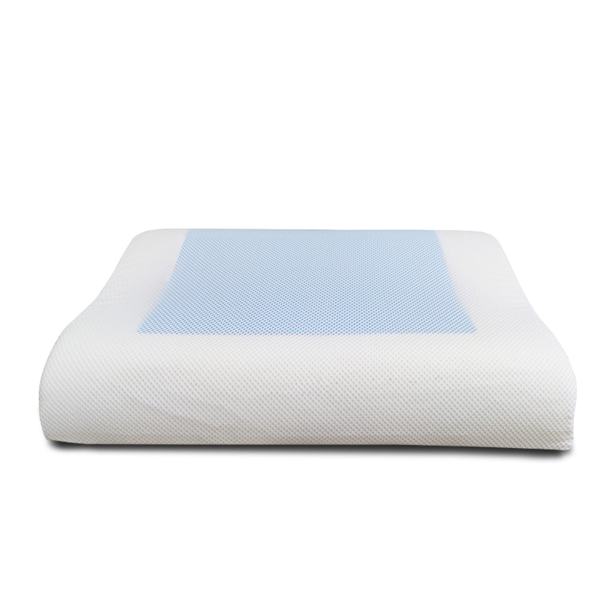Almohada DreamOn viscoelástica ergonómica gel 60x40 - VIRTUAL MUEBLES