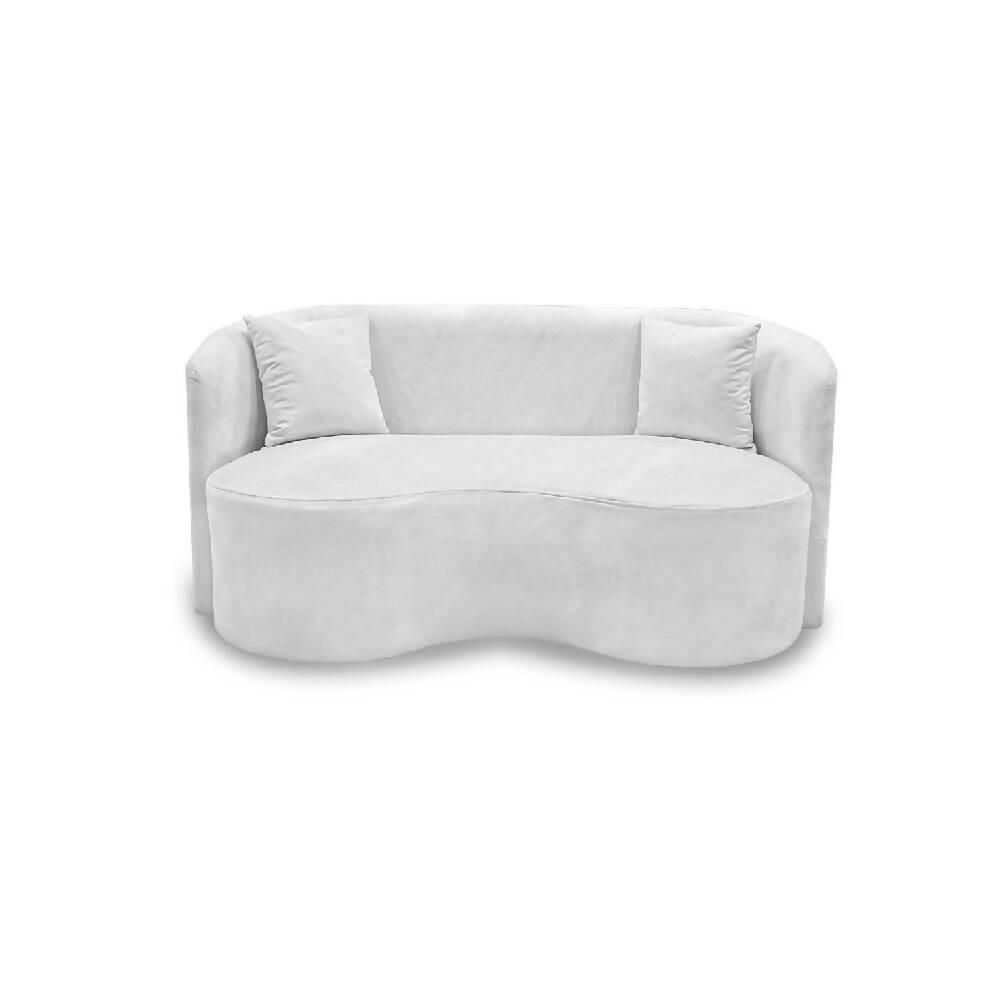 Sala curve blanca - VIRTUAL MUEBLES