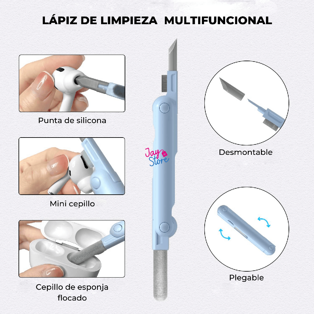 Kit De Limpieza 7en1 Celular Computador Audífonos PC Teclado - VIRTUAL MUEBLES