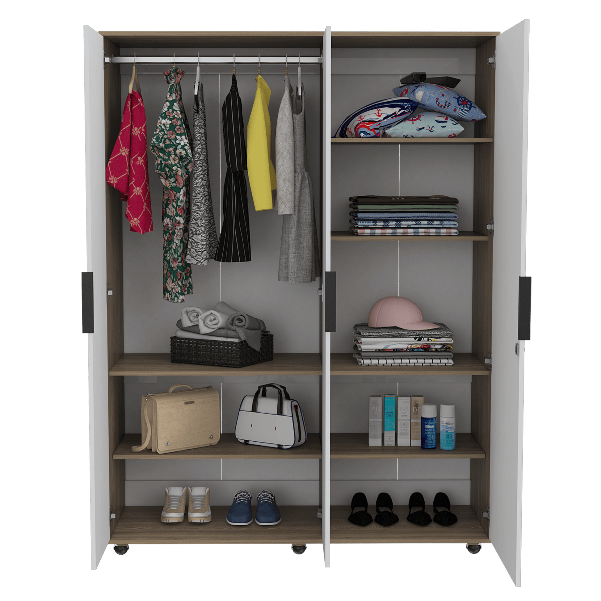 Combo para habitación Lisandro, incluye Cama y Closet.