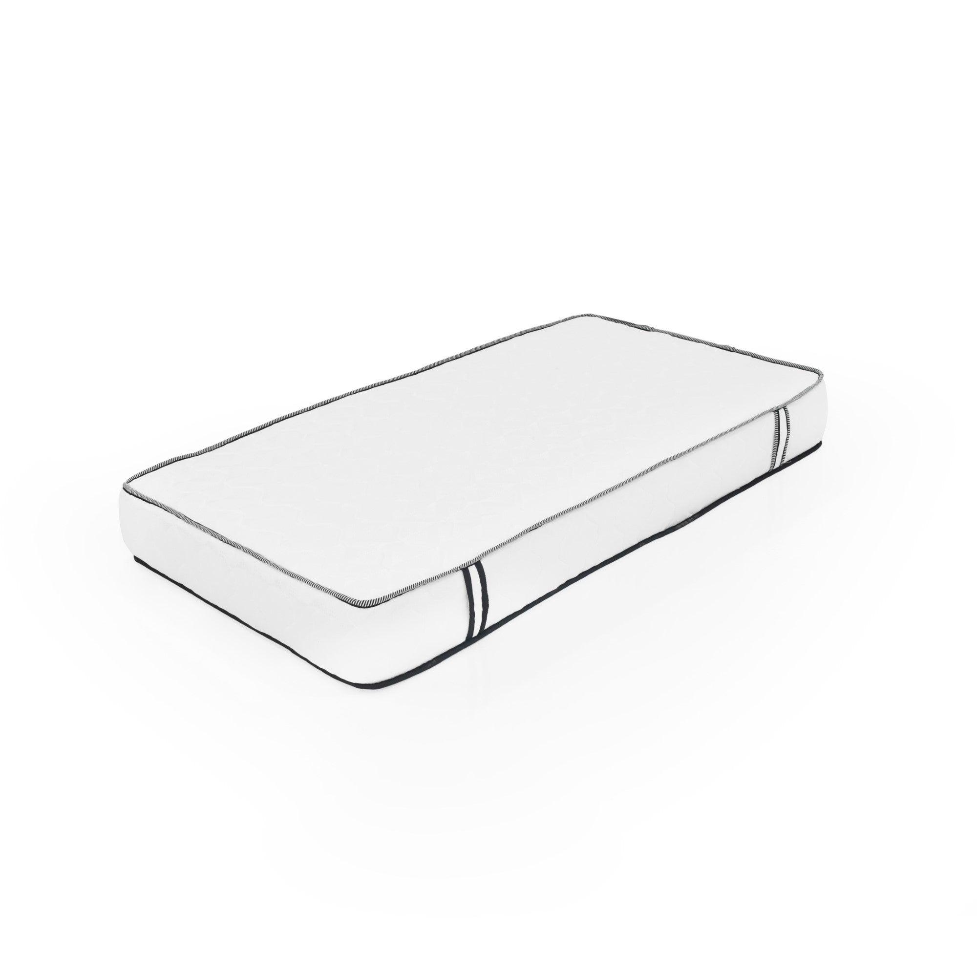 Colchon Columbus Sencillo 100 cm x 190 cm - Blanco - VIRTUAL MUEBLES