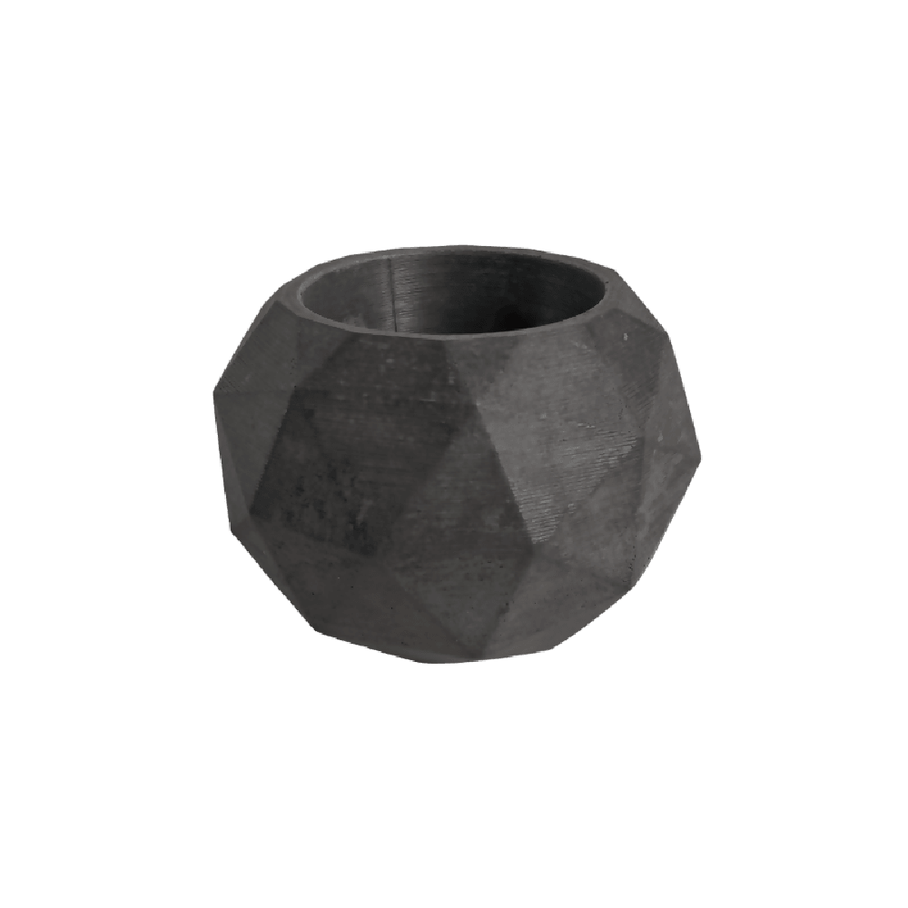Matera Laia de Cemento 7.5x6.5 cm Oscuro - VIRTUAL MUEBLES