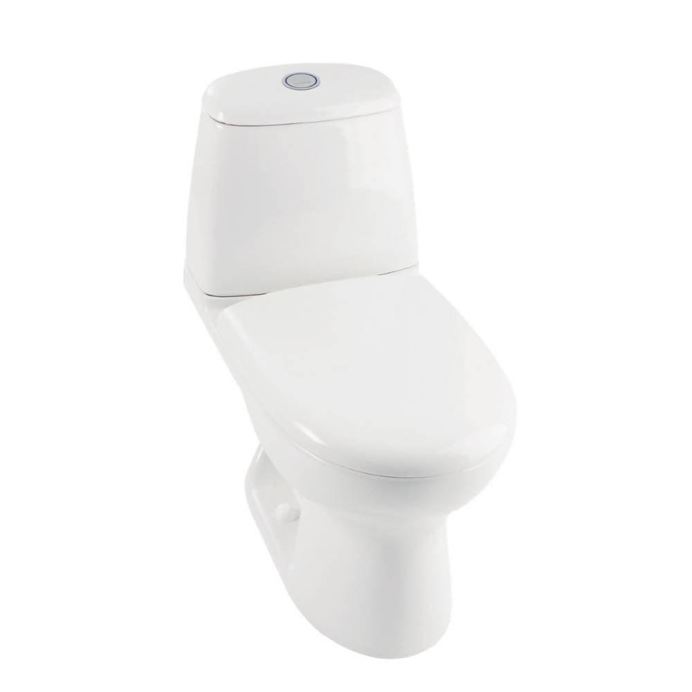 Sanitario Corona Ecoclean Single Blanco - VIRTUAL MUEBLES
