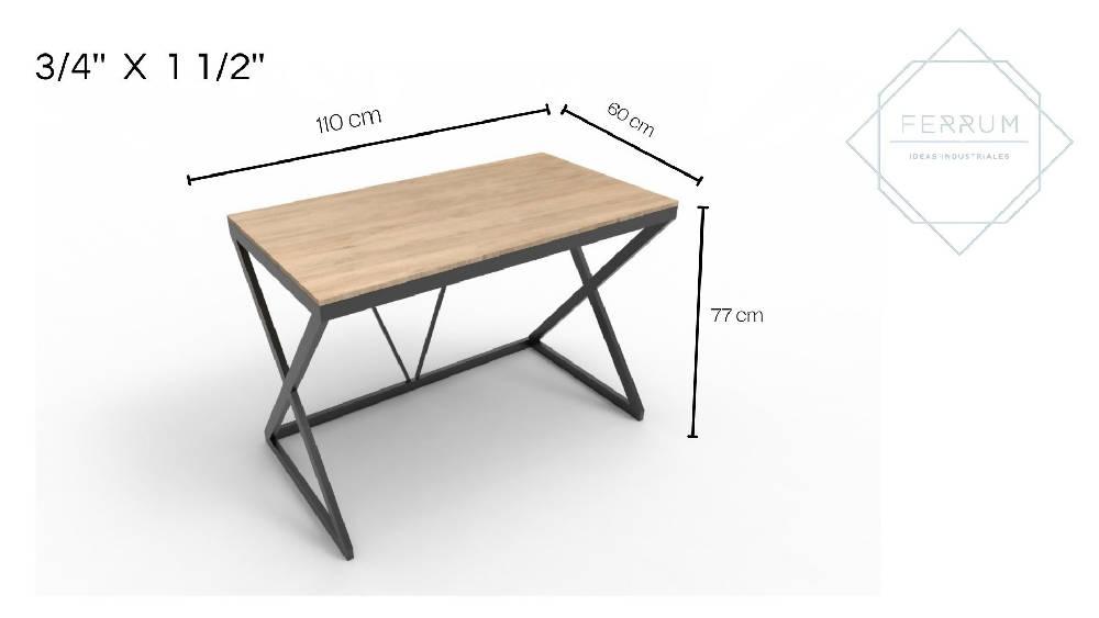 Escritorio Sake Oscura - VIRTUAL MUEBLES